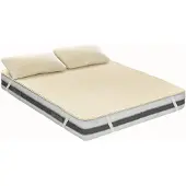 Dripio Matratzenschoner aus reiner Wolle, 80x190 cm, beige