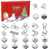 Merkloos Adventskalender mit Puzzle: 12 Labyrinthe