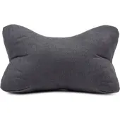 Gozze Nackenrolle GÖZZE "Darco" Gr. 1, grau (anthrazit), B:25cm L:40cm, Polyester, Funktionskissen, Nackenrolle