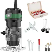 OEM Elektrische Holzfräse, einstellbare Geschwindigkeit, leistungsstarker Motor, Standard 15 Fräsen