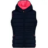 CMP KID G Vest FIX Hood black blue (N950) 104