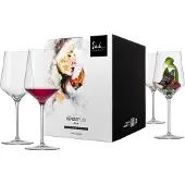 Eisch 4 Rotweingläser 518/2 im Geschenkkarton SKY SENSISPLUS 25185020/ 180072