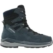 Lowa Ottawa EVO GTX Herren, Boots, gefüttert, Leder/Textil,Navy/Grau wasserdicht - Wanderschuhe Outdoor Herren, Blau, leder/textil