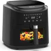 OEM Heißluftfritteuse XXL 9L, 2350W, Sichtfenster, 9 Programme