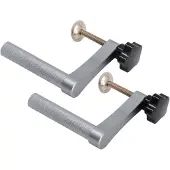 Dripio Bankklemmen-Set 2er, 20 mm, verstellbar, Aluminium/Edelstahl