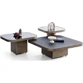 AEA Eleganter Couchtisch-Set Moderne Kaffeetische Stilvolle Beistelltische