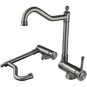 Sonstiges Küchenarmatur Klappbar Retro Grau Edelstahl 304 Vorfenster