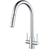 Sonstiges Küchenarmatur Ausziehbar Doppelhebel Chrome 70 cm Auszug