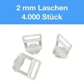 Fliesen Alfers Verlegefix 4000 Laschen 2,0 mm Fliesen Nivelliersystem