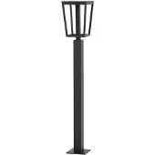 LUCANDE LED-Wegeleuchte Lynx, 95,5 cm, schwarz, IP65
