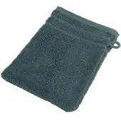 WEWO-FASHION Waschhandschuh "9518W", blau (petrol), B:16cm L:21cm, Frottee, Waschlappen, Waschhandschuh, saugstark