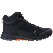 Hi-tec - Herren Wanderstiefel "Himba", Wasserfest IG1833 (44,5 EU) (Schwarz/Orange)