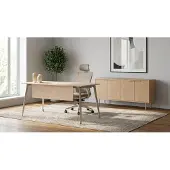 Xl Moebel Gmbh Beige Arbeitszimmer Garnitur Stilvoller Schreibtisch Edler Sideboard