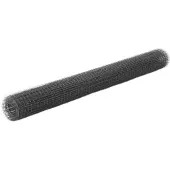OEM Gartenzaun, verzinkter Stahl, rostbeständiges Design, Grau