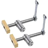 Merkloos 2-teilige, verstellbare Werkbankzwingen – für 20 mm Löcher