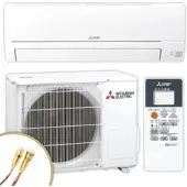Mitsubishi Split Klimaanlage Set | MUZ/MSZ-HR35VFK2 | 3,4 kW | Quick-Connect