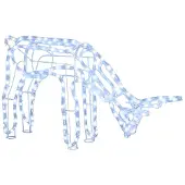 Syfax LED-Silhouette Rentier Kaltweiß 73x31x45 cm