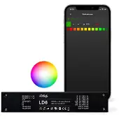 Dripio LED-Controller LD6, Zigbee/Bluetooth, 12/24V, RGBW, bis 6 Lampen