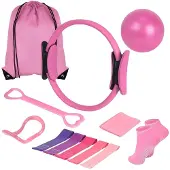 Merkloos 13-teiliges Pilates-Set für den Heimgebrauch und Fitness