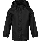 MINOTI - Jacke, wasserfest für Jungen, Zum Falten MN750 (158-164) (Schwarz)