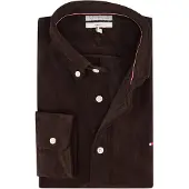 Tommy Hilfiger Corduroy Hemd Braun