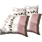 OEM Bettwäsche-Set 4-tlg. Mako-Satin 155x220 + 80x80 cm