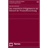 Merkloos Buch über Prozessfinanzierung – Das Anwalts-Erfolgshonorar