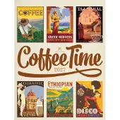 Merkloos Poster-Kalender - 2027 - Retro-Stil - 50x66 cm
