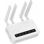 Gl.inet GL-X2000 4G LTE Wi-Fi 6 Router, 2976 Mbit/s, 2x Nano-SIM, 141x86x36 mm