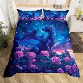 OEM Bettwäscheset Western Dragon King, 3-teilig, King, Polyester
