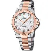 Jaguar Pro Diver Damen Uhr Analog Edelstahl silber rosegold Luxus D3UJ871/5