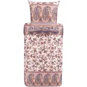 OEM Bettwäsche-Set 155x220 cm + 1 Kissenbezug 80x80 cm, Gelb