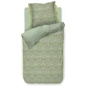 OEM Bettwäsche-Set Kikoy 155x220+80x80, grün, 2 Kissenbezüge