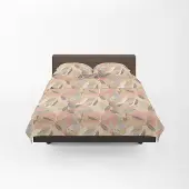 OEM Bettwäscheset Perkal-Baumwolle 180x280 + Spannbettlaken 125x200 + 2 Kissenbezüge