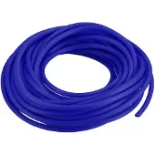 OEM Gummischlauch 5 m, 2 mm Ø, 1 mm Loch, hohl, für DIY-Schmuck