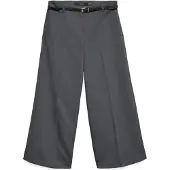 Vero Moda Elma Belt Culotte Wide Leg Hochbundhosen