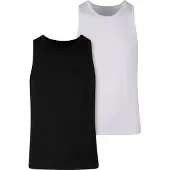Urban Classics Bamboo Basic ärmelloses T-shirt 2 Einheiten