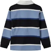 MINOTI - Poloshirt für Jungen, Rugby-Stil MN197 (146-152) (Blau)