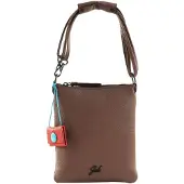 Gabs Leder Umhängetasche Schultertasche Beyonce Crossbody Bag Balsamico taupe