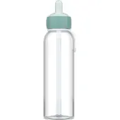 Mepal Trinkflasche "Wasserflasche Flip-Up Campus 2025 500 ml", grün (cool mint), 500ml, Trinkflaschen, Trinkflasche