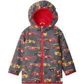Hatley Jungen Microfiber Rain Jacket Regenjacke aus Mikrofaser, Classic Race Car