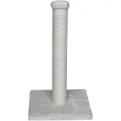 Nobby Bari, Katzenkratzbaum, Freistehend, Weiß, Plüsch, Sisal, 9 cm