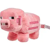 Mattel Minecraft Basis Schwein Plüschtier 20 Cm