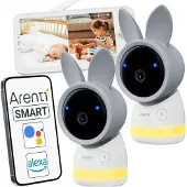 CARUNO Arenti Wi-Fi Baby Kit with dual cameras+ LCD - Netzwerkkamera