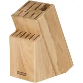 Tescoma Block WOODY für 13 Messer, Geflügelschere/Wetzstahl