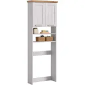 OEM Waschtisch-Umbau Verona 68x187x26 cm, 2 Türen, 2 offene Fächer