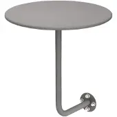 Merkloos Wandmontage-Couchtisch, rund, platzsparend