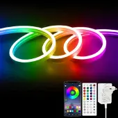 Dripio 15 m RGB LED-Streifen, IP65, 24 V, App & Fernbedienung