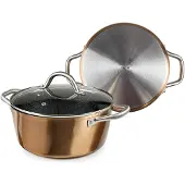 Ibili Natura Copper 28 Cm Schmortopf