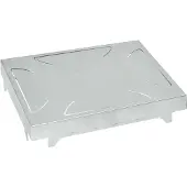 Legrand 088091 Estrichdose, Estrichhöhe 65-90 mm, Deckelsatz vertikal 12M und horizontal 18M